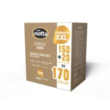 Caffe Motta Espresso Crema kávé párna (170 db a dobozban;  85 Ft/db)