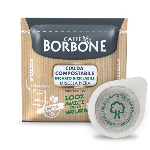 Caffe Borbone Nera kávé párna (50 db a dobozban; 85 Ft/db)