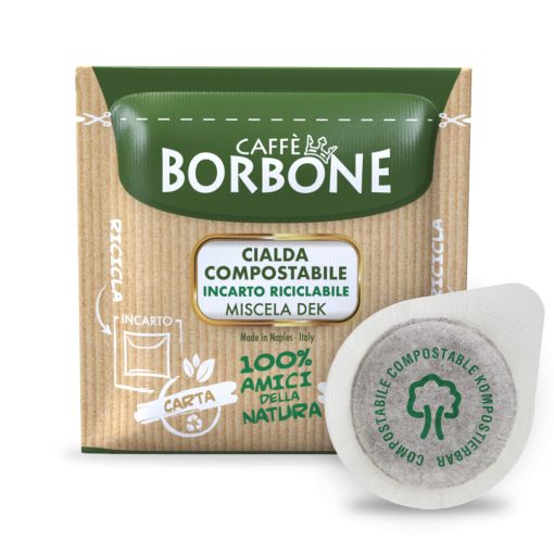 Caffe Borbone Dek koffeinmentes kávé párna (50 db a dobozban; 110 Ft/db)