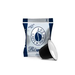   Caffe Borbone Blu Respresso kávékapszula (50 db a dobozban; 120 Ft/db)