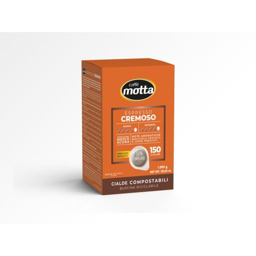 Caffe Motta Cremoso kávé párna (150 db a dobozban;  110 Ft/db)