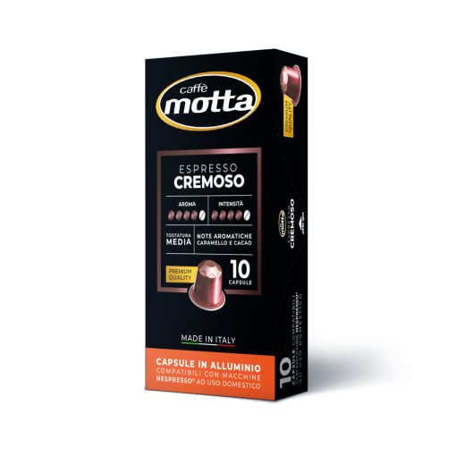 Caffe Motta Cremoso Nespresso komp. kávékapszula (10 db; 139 Ft/db)