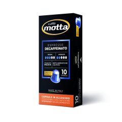   Caffe Motta Dec koffeinmentes Nespresso komp. kávékapszula (10 db; 149 Ft/db)