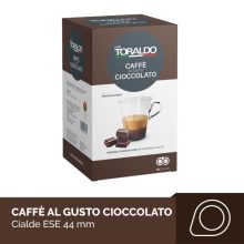 Caffe Toraldo Csokoládé ízesítésű kávé párna (18 db a dobozban; 150 Ft/db)