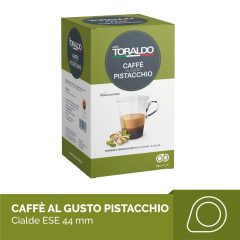   Caffe Toraldo Pisztáciás ízesítésű kávé párna (18 db a dobozban; 150 Ft/db)