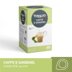   Caffe Toraldo Ginzenges ízesítésű kávé párna (18 db a dobozban; 150 Ft/db)
