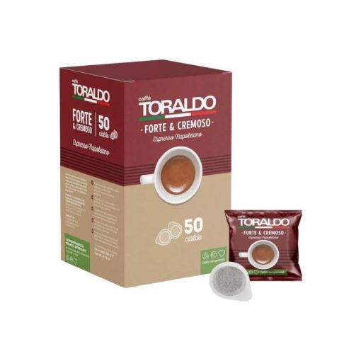 Caffe Toraldo Forte & Cremoso kávé párna (79 Ft/db)