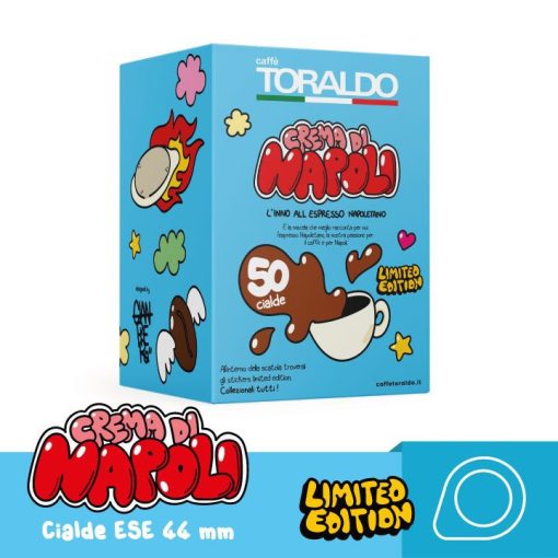 Caffe Toraldo Crema di Napoli kávé párna (99 Ft/db; 50 db a dobozban)